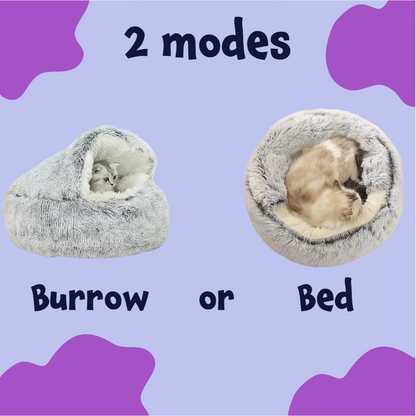 Cute Comfy Cat Bed - Burvvo Pet Bed