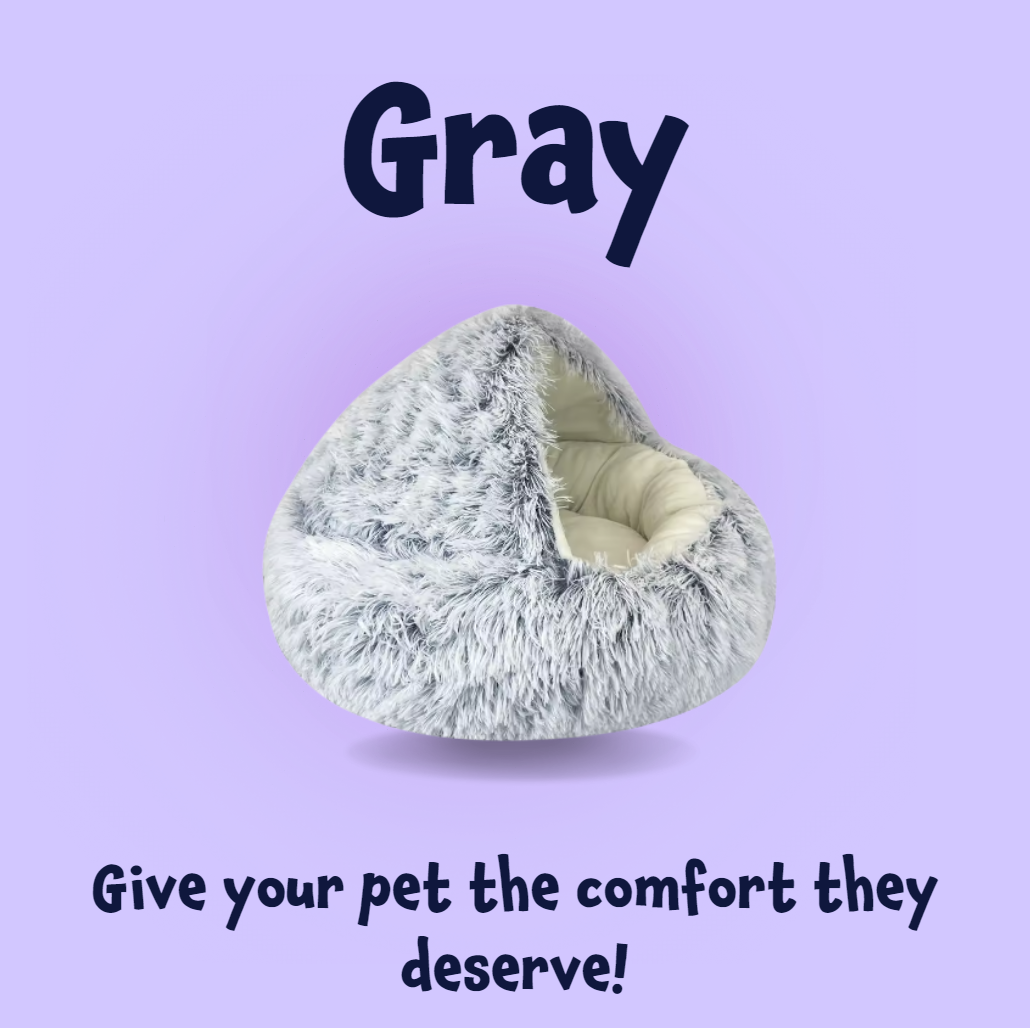 Cute Comfy Cat Bed - Burvvo Pet Bed