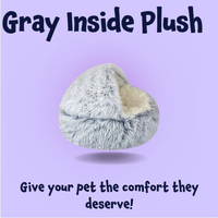 Gray Inside Plush